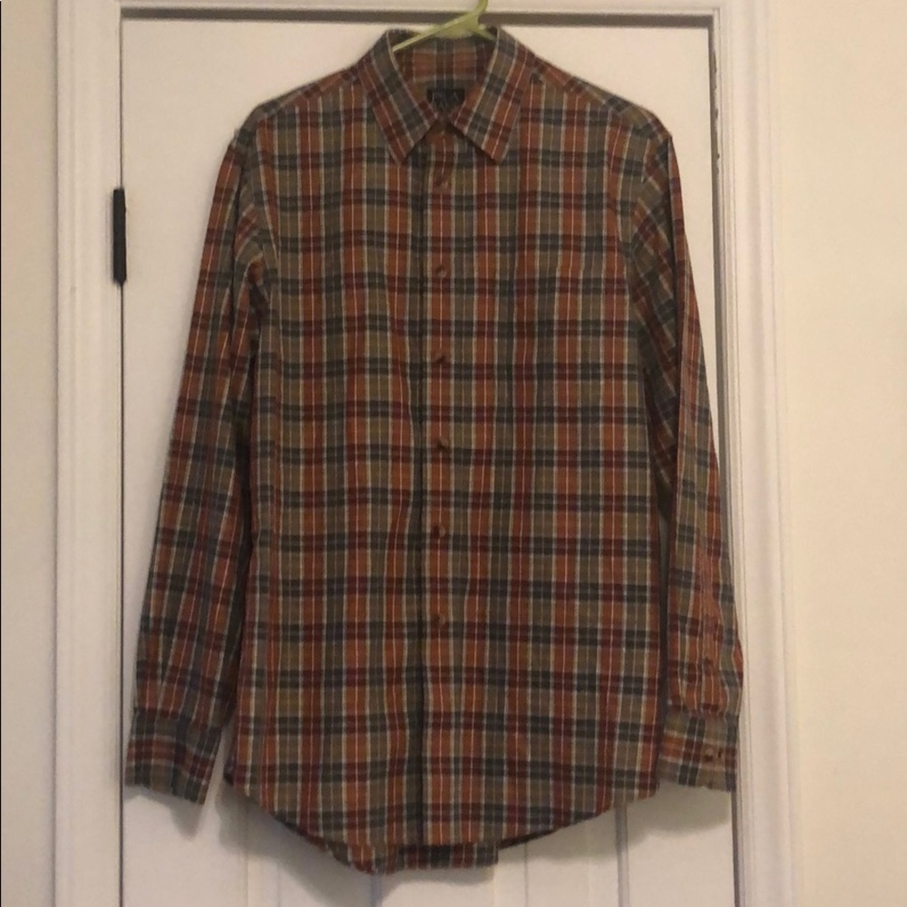 Jos A Bank Tailored Fit Dress Shirt